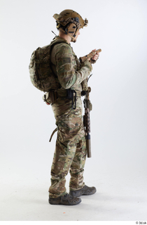 Photos Frankie Perry Army USA Recon - Poses standing whole…